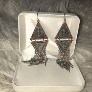 Tribal dangle earrings